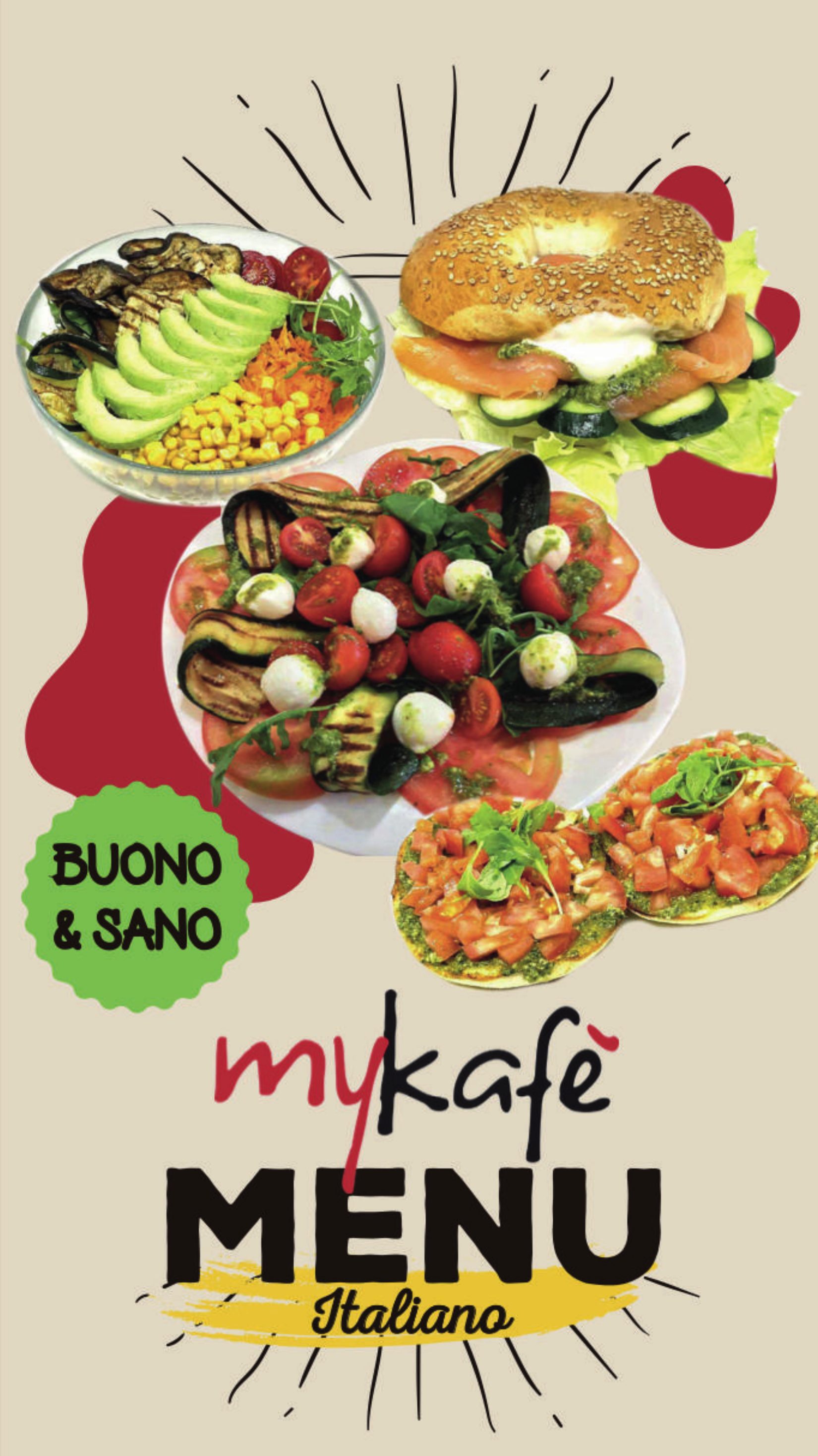 Menu My Kafè Italiano — pagina 1